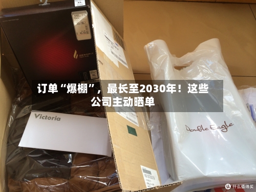 订单“爆棚”，最长至2030年！这些公司主动晒单-第1张图片
