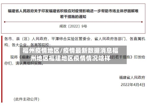 福州疫情地区/疫情最新数据消息福州地区福建地区疫情情况啥样-第1张图片