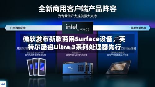 微软发布新款商用Surface设备，英特尔酷睿Ultra 3系列处理器先行-第3张图片
