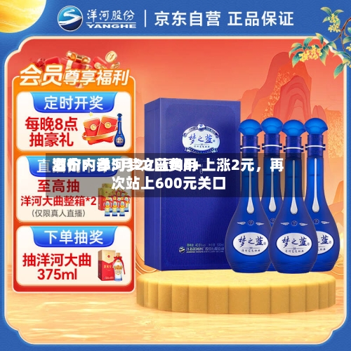 酒价内参5月20日费用发布：洋河梦之蓝M6+上涨2元	，再次站上600元关口-第2张图片