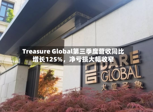 Treasure Global第三季度营收同比增长125%，净亏损大幅收窄-第2张图片