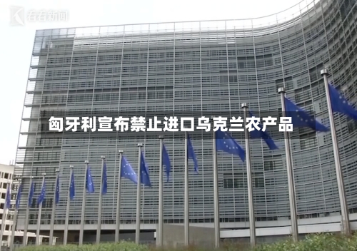 匈牙利宣布禁止进口乌克兰农产品-第1张图片
