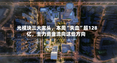 光模块三大龙头，本周“失血	”超128亿，主力资金流向这些方向-第1张图片
