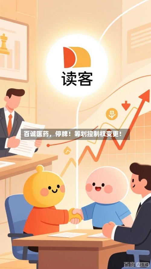 百诚医药，停牌！筹划控制权变更！-第1张图片